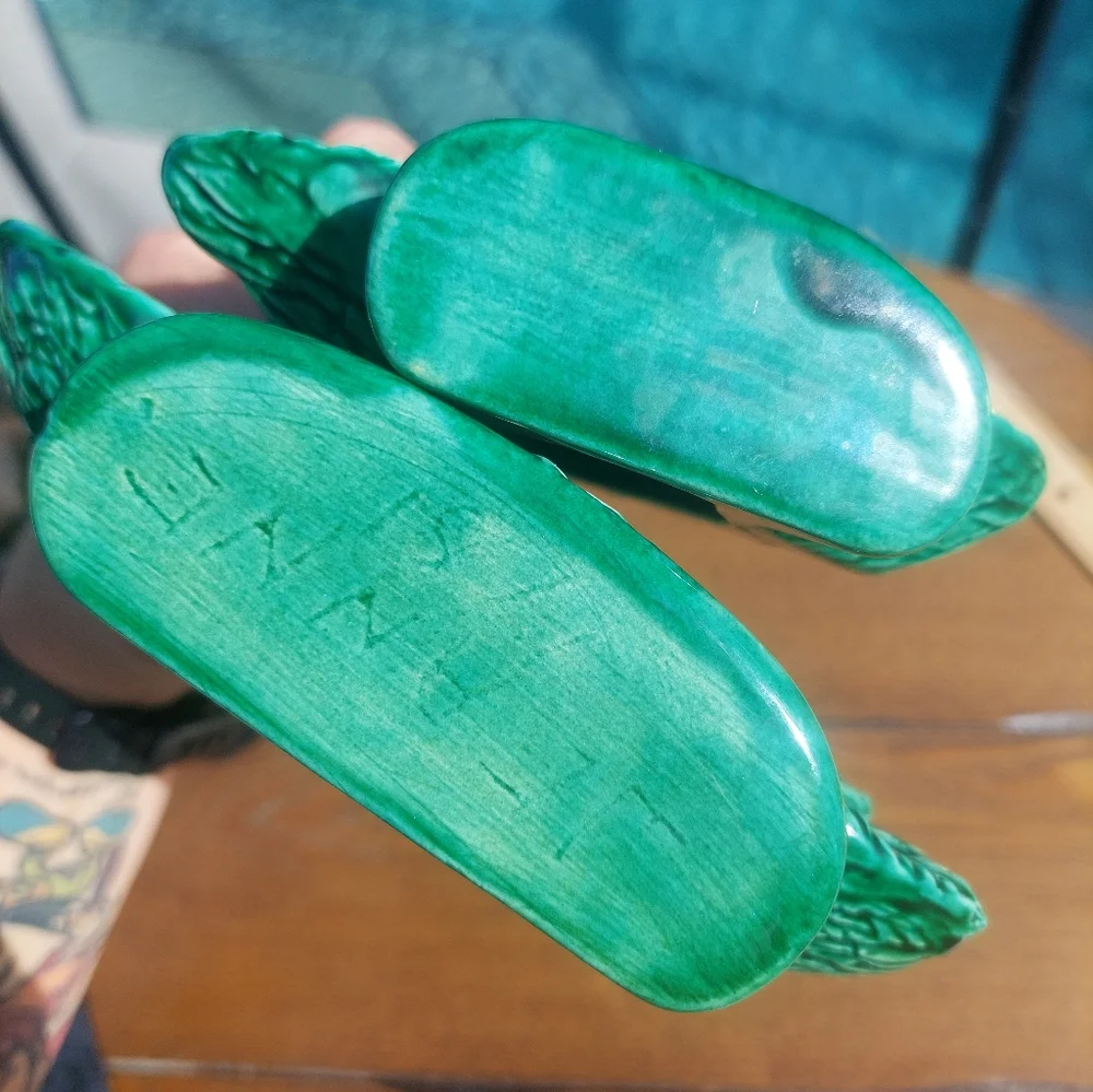 Vintage Nowells Molds Christmas Tree Candy Dishes Trinket Tray Display '81